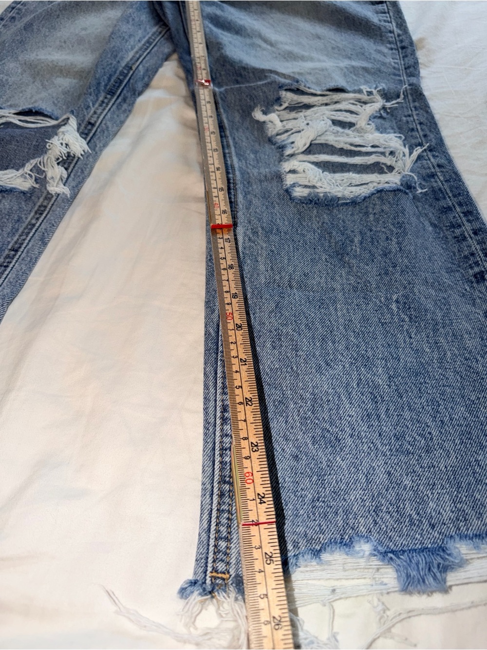 Vervet Distressed Mom Rigid High Rise Jeans - Picture 15 of 15